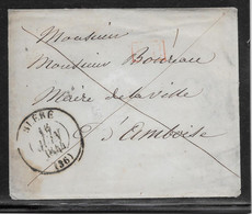 France Marque Postale - Type 13 Bléré (36) 1844 & PP - TB - 1801-1848: Précurseurs XIX