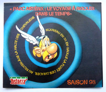 ASTERIX BILLET D'ENTREE AU  PARC SAISON 1998 - Objets Publicitaires