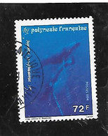 TIMBRE OBLITERE DE POLYNESIE DE 1994 N° YVERT 452 - Usati