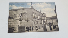 ANTIQUE POSTCARD PORTUGAL CASTELO BRANCO - LICEU CENTRAL E HOSPITAL DA MISERICORDIA CIRCULATED 1914 - Castelo Branco