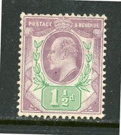 -GB-1902-11- "King Edward VII" MH (*) - Unused Stamps