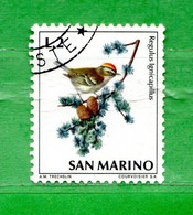 SAN MARINO ° 1972 - Fauna Avicola. UCCELLI - BIRDS. Lire.2.Unif. 856 . Usati - Used Stamps