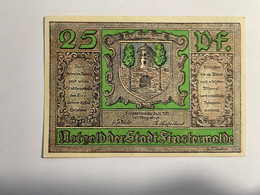 Allemagne Notgeld Fibsterwalde 25 Pfennig - Collections