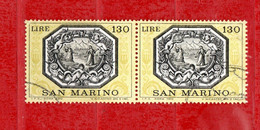 SAN MARINO ° 1972 - ALLEGORIE Di SAN MARINO. Unif. 854  . Usati - Usados