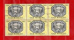 SAN MARINO ° 1972 - ALLEGORIE Di SAN MARINO. Unif. 854  . Usati - Used Stamps