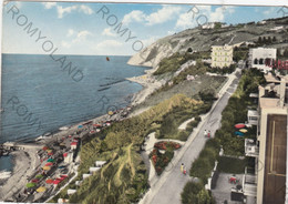 CARTOLINA  GABICCE MARE,PESARO,MARCHE,VISIONE PANORAMICA DEL MONTE GABICCE,MARE,SOLE,BELLA ITALIA,VIAGGIATA 1962 - Pesaro