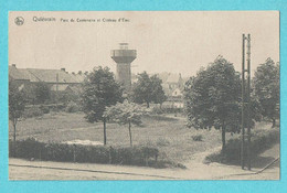 * Quiévrain (Hainaut - La Wallonie) * (Nels, Editeur Edmond Colaut) Parc Du Centenaire Et Chateau D'eau, Watertoren, Old - Quiévrain