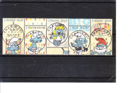 4749/53 60 Ans Des Schtroumpfs - BD - Used Stamps