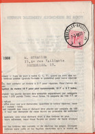 BELGIO - BELGIE - BELGIQUE - 1968 - 1F - Viaggiata Da Bruxelles Per Bruxelles, Belgium - Periódicos [JO]