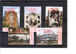 4770/4 Un Zoom Sur Le Street Art Belge - Used Stamps
