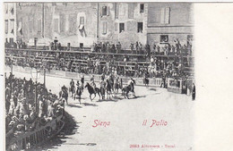 SIENA-IL PALIO-CARTOLINA NON VIAGGIATA -ANNO 1900-1904 - Siena
