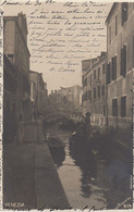 VENEZIA-BELLA CARTOLINA VERA FOTOGRAFIA- VIAGGIATA NEL 1903-FOTO SCIUTTO - Venezia (Venice)