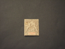 SENEGAMBIA E NIGER - 1903 ALLEGORIA 15 C. - NUOVO(+) - Unused Stamps