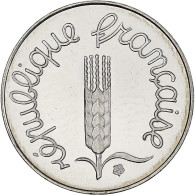 Monnaie, France, Épi, Centime, 2001, Paris, Proof / BE, FDC, Acier Inoxydable - Essays & Proofs