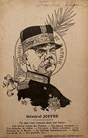 Général JOFFRE - Cpa Illustrateur MULLER - Patriotisme - Honneur Et Patrie - Militaria - Ww1 Guerre 14/18 - Personaggi