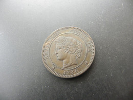 France 10 Centimes 1884 A - D. 10 Céntimos