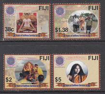 2021 Fiji Sevashram Sangha Complete Set Of 4 MNH - Fiji (1970-...)