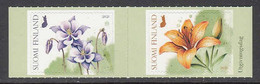 2021 Finland Flowers Complete Pair MNH @ BELOW FACE VALUE - Neufs