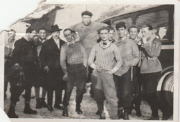 13342.   Fotografia Vintage Gruppo Persone Ponte Di Legno 1931 - 8,5x6 - Lieux
