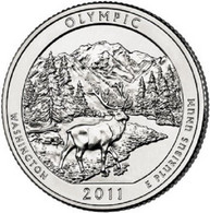 USA EEUU 25 CENTS. QUARTER DOLLAR OLIMPIC 2011 P  UNC NEW - 2010-...: National Parks