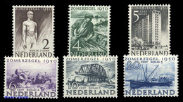 1950, Niederlande, 552-57, ** - Otros & Sin Clasificación