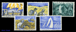 1949, Niederlande, 516-20, ** - Autres & Non Classés