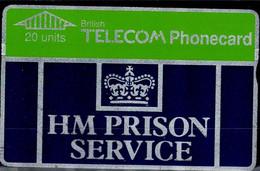 UNITED KINGDOM 1993 BT PHONECARD HM PRISON SERVICE USED VF!! - Sonstige & Ohne Zuordnung