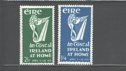 IRELAND 1953 "IRISH HARP" #147 - 148  MNH - Neufs