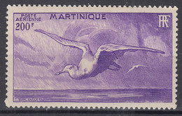 MARTINIQUE : POSTE AERIENNE OISEAU MOUETTE N° 15 NEUF ** GOMME SANS CHARNIERE - Aéreo