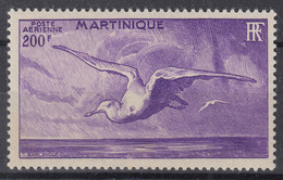 MARTINIQUE : POSTE AERIENNE OISEAU MOUETTE N° 15 NEUF ** GOMME SANS CHARNIERE - Airmail