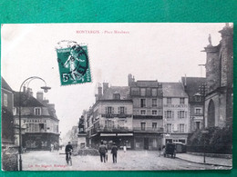 45 , Montargis , La Place Mirabeau  En 1908 - Montargis
