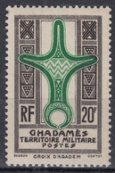 GHADAMES : CROIX D'AGADEM N° 7 NEUF ** GOMME SANS CHARNIERE - Neufs