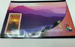 Hong Kong Stamp MNH Landscapes S/s Mountain 2001 Exhibition - Usados