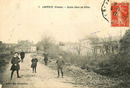 Lappuye * école Libre De Filles * Route Village Enfants Villageois - Andere & Zonder Classificatie