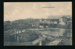 ST.MIHIEL MIT MAASBRÜCKE    2 SCANS  FELDPOST  1916 - Lorraine