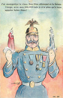 GUILLAUME II - J'ai Monopolisé Le Vieux Bon Dieu ....(carte Illustrée Par Gournay). - War 1914-18