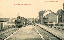 Corbigny * La Gare Du Tacot * Train Locomotive * Ligne Chemin De Fer - Corbigny