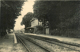 Santenay * La Gare Du Village * Ligne Chemin De Fer - Autres & Non Classés