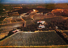 ► CPSM  Domaine Pierre Quiot  Chateau Maucoil Chateauneuf Du Pape  Vue Aérienne - Chateauneuf Du Pape