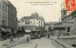 St Germain En Laye * La Ville * La Station De Tramway Tram De L'étoile * Café Restaurant - St. Germain En Laye