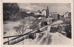 73. Pf. LE CHATELARD Sous La Neige. Route Du Pont D'Escorchevel - Le Chatelard