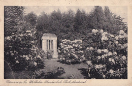 A15868 - MEERANE IIN LA WILHELM WUNDERLICH  PARK  POSTCARD  ROMANIA 1939 USED - Meerane