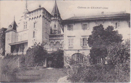 01 - AIN - PRES DE SEYSSEL  - LE CHATEAU DE CHANAY ET  Hôtel Du Chateau De Quinsonnas à CHANAY - Seyssel