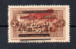 !!! LIBAN, PA N°26b DOUBLE SURCHARGE ARABE NEUF ** - Luftpost