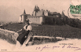 LE CHATEAU D AIGLE / ANIMEE / DEPART LEYSIN 1904 - Aigle