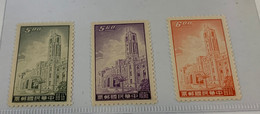Taiwan Stamp MNH Definitive Of 3 Values No Yellow Dot Perfect - Unused Stamps