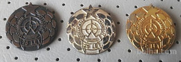 Shooting Club SD Franc Mrak Predoslje Slovenia Ex Yugoslavia Pins - Archery