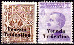 Italia-G-0796 - Occupazione Austriaca: Trentino 1918 (+) Hinged - Senza Difetti Occulti. - Trentino