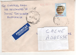 Timbre Stamp " Poterie : Oala Transilvania " Sur Cp , Carte , Postcard Du ?? Pour La France - Covers & Documents