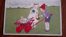Marie Flatscher Children With Flowers - 1900-1949